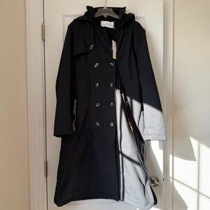 New Women's Rebecca Minkoff Black Coat Size L